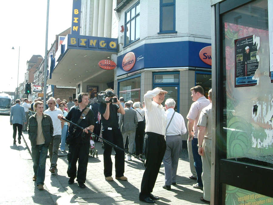Len & film crew